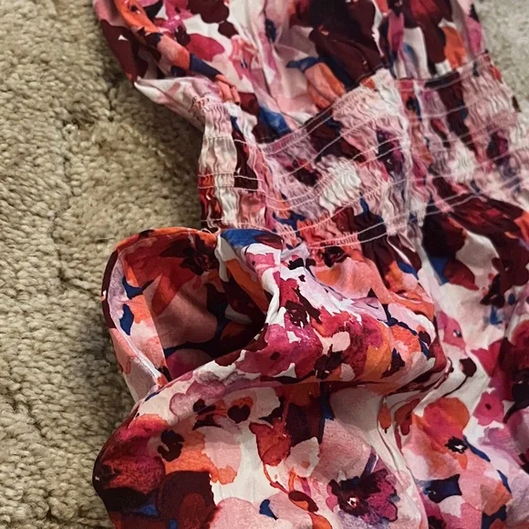 Simply Vera Vera Wang Multicolor Floral Dress - Picture 3 of 5